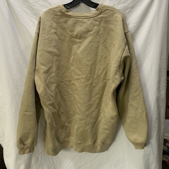 Vintage Eddie Bauer Oversized Tan Graphic Crewneck Sweatshirt - Picture 2 of 4